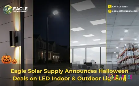 Eagle Solar Supply Announces Halloween Deals on LED Indoor & Outdoor Lighting