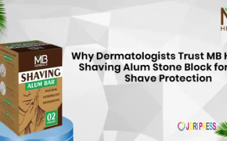 Why Dermatologists Trust MB Herbals Shaving Alum Stone Block for After Shave Protection