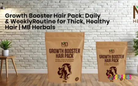 Growth Booster Hair Pack: Daily & Weekly Routine for Thick, Healthy Hair | MB Herbals