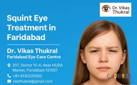 Squint Eye Treatment in Faridabad | Faridabad Eye Care Centre