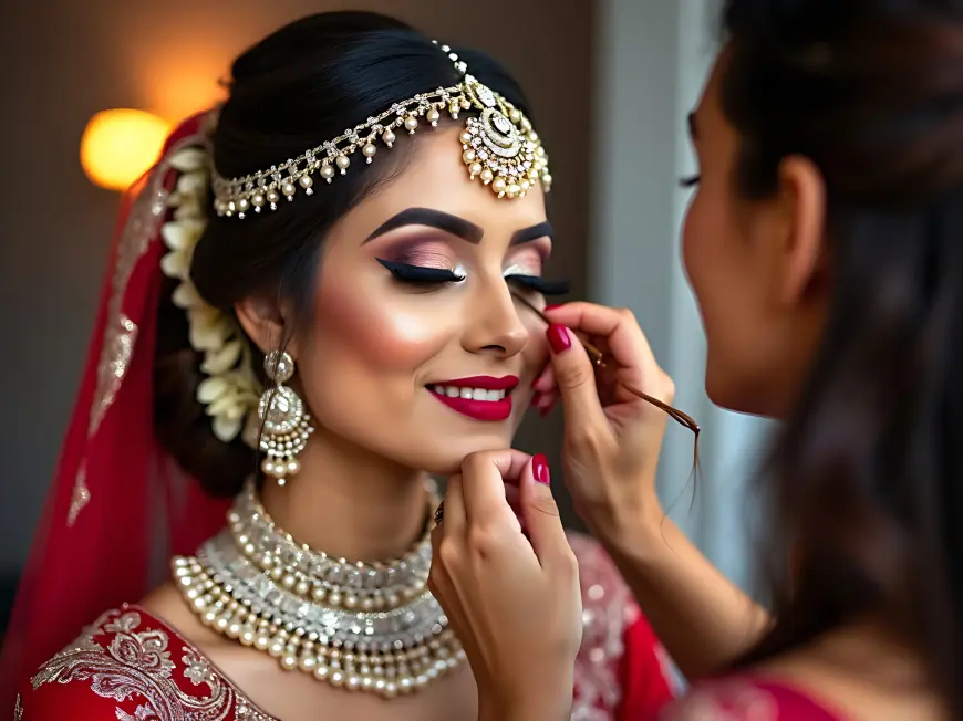 Get the Best Bridal Makeup Services at Home Near You