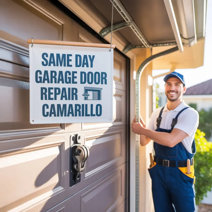 Who Offers Reliable Same Day Garage Door Repair Services in Camarillo?