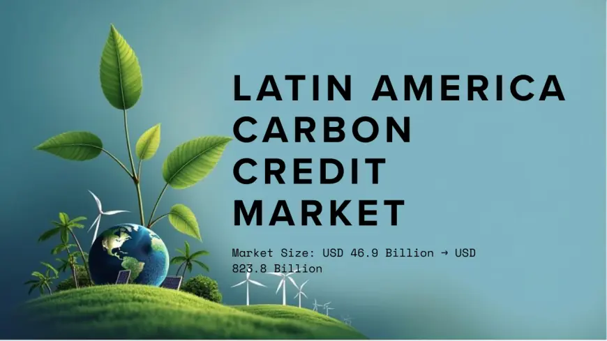 Latin America Carbon Credit Market Projected Growth to USD 823.8 Billion by 2033