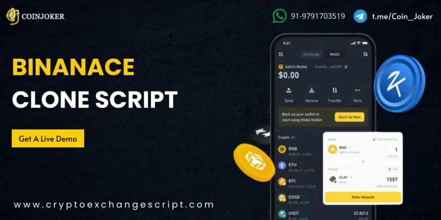 Start Your Own Secure and Scalable Crypto Exchange Instantly with Our Binance Clone Script