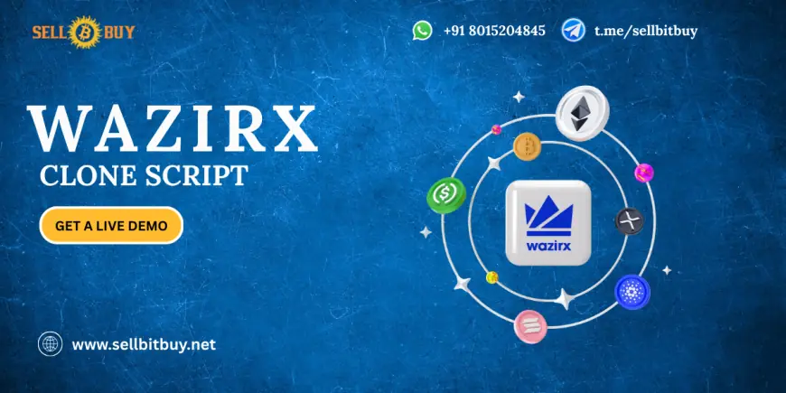 WazirX Clone Script: Launch a Scalable, Secure & Profitable Crypto Exchange