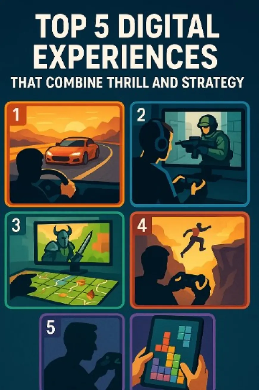 Top 5 Digital Experiences That Combine Thrill and Strategy