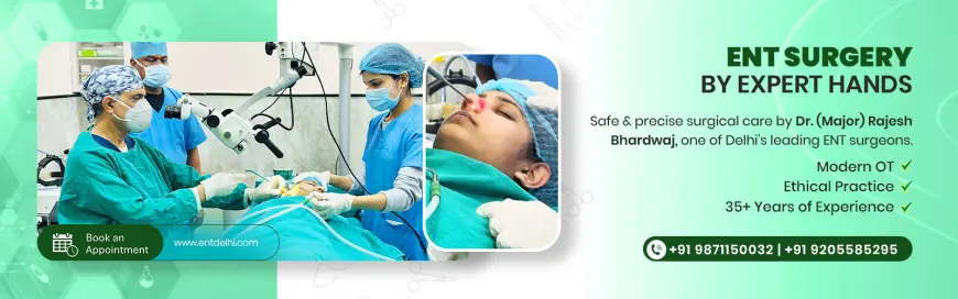 What Facilities Are Available At ENT Delhi Clinic?