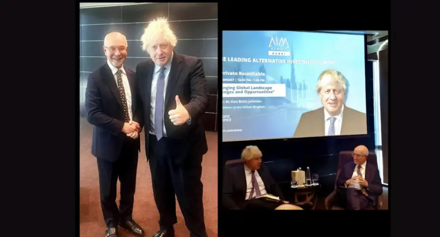Navigating Global Shifts: Insights from Boris Johnson and David Gibson-Moore at AIM Summit
