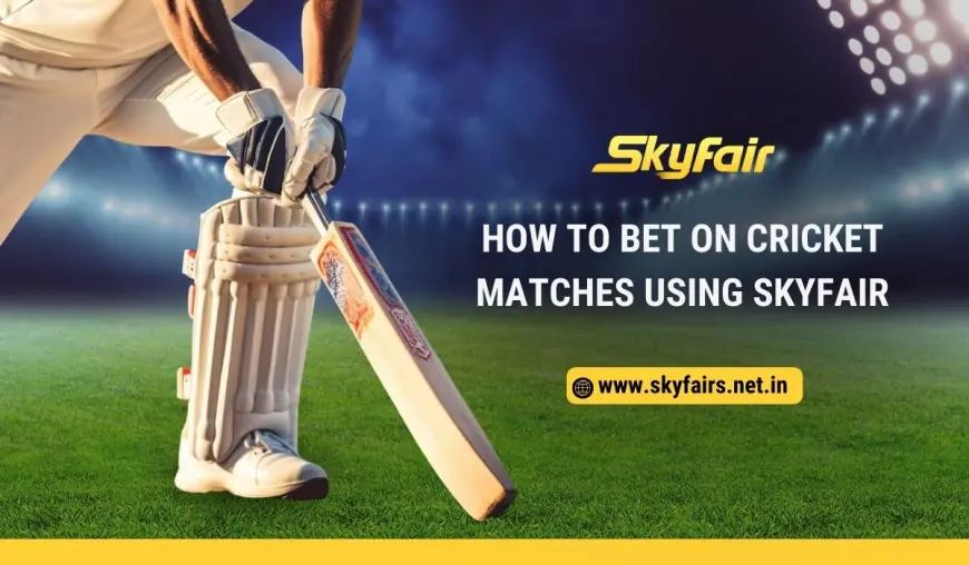 How to Bet on Cricket Matches Using Skyfair