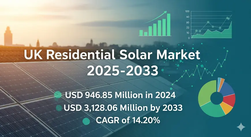 UK Residential Solar Market Projected Growth to USD 3128.06 Million by 2033