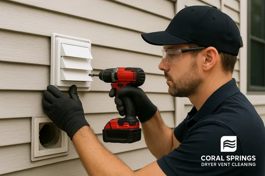 Where to Find Expert Dryer Vent Cover Replacement in Coral Springs?