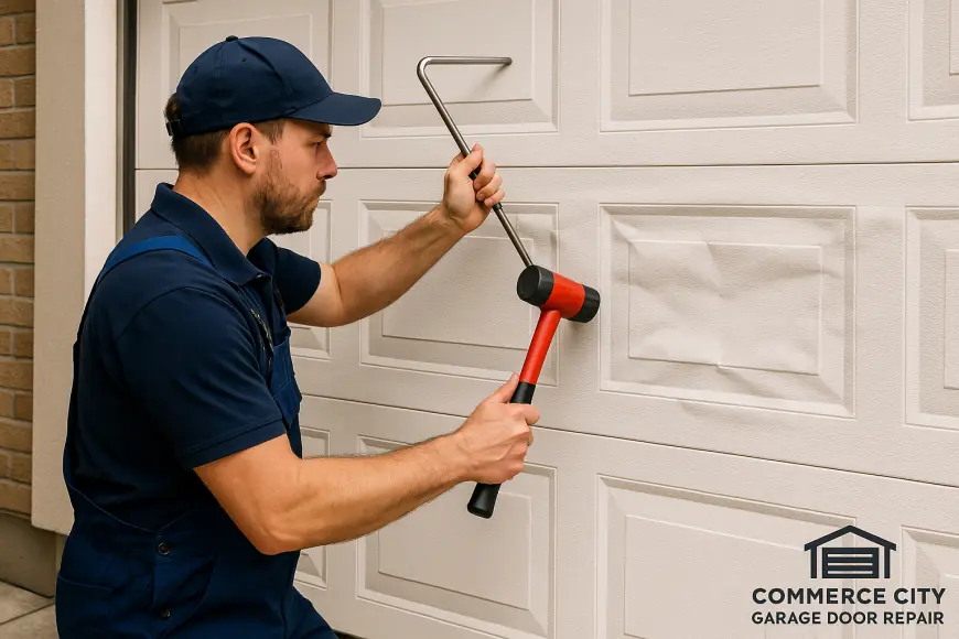 How Much Does Garage Door Dents Repair Typically Cost in Commerce City?