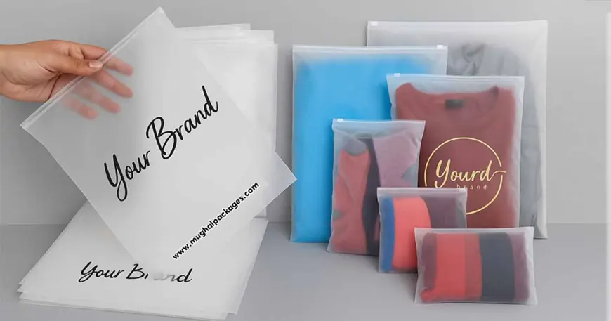 Zipper Bags in Multiple Sizes | Zip Slider Merchandise Bags