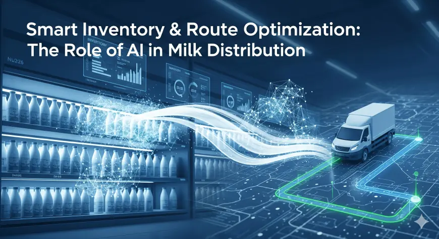 Smart Inventory & Route Optimization: The Role of AI in Milk Distribution