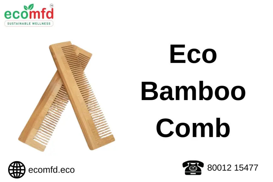 Eco Bamboo Comb