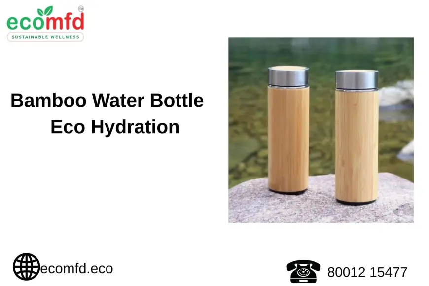 Eco-Friendly Bamboo Water Bottle for Sustainable Living