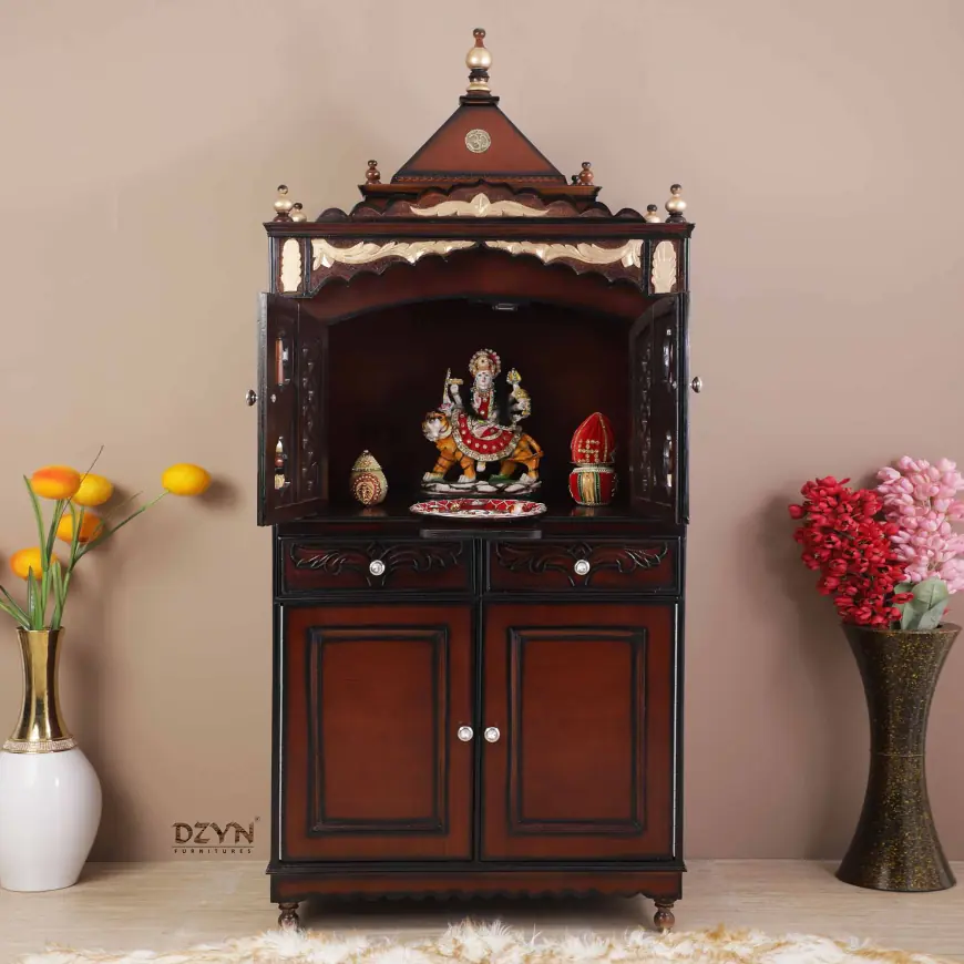Why Choose a Wooden Pooja Mandir for Your Home