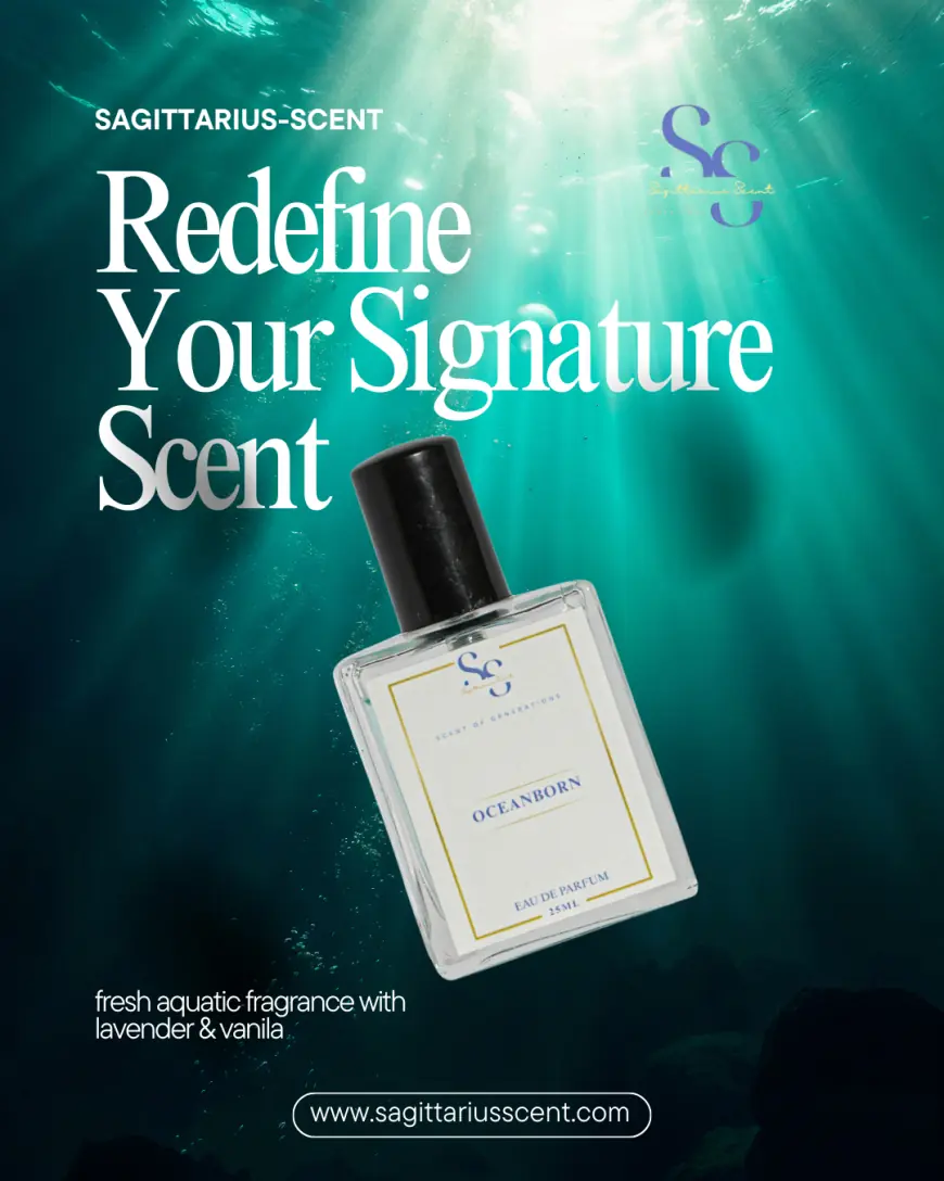 Sagittarius Scent Oceanborn – Fresh Aquatic Men’s Perfume