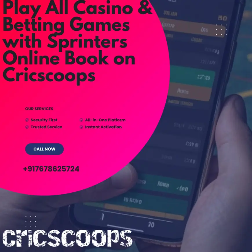 Play All Casino & Betting Games with Sprinters Online Book on Cricscoops