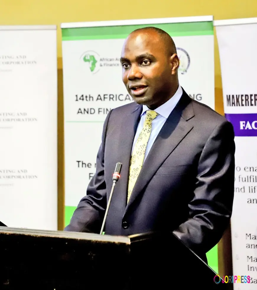 Minister Musasizi tips accountants on how to drive sustainable economic growth.