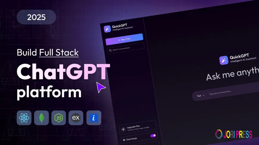 Build Your Own Full Stack ChatGPT using React JS, OpenAI, ImageKit