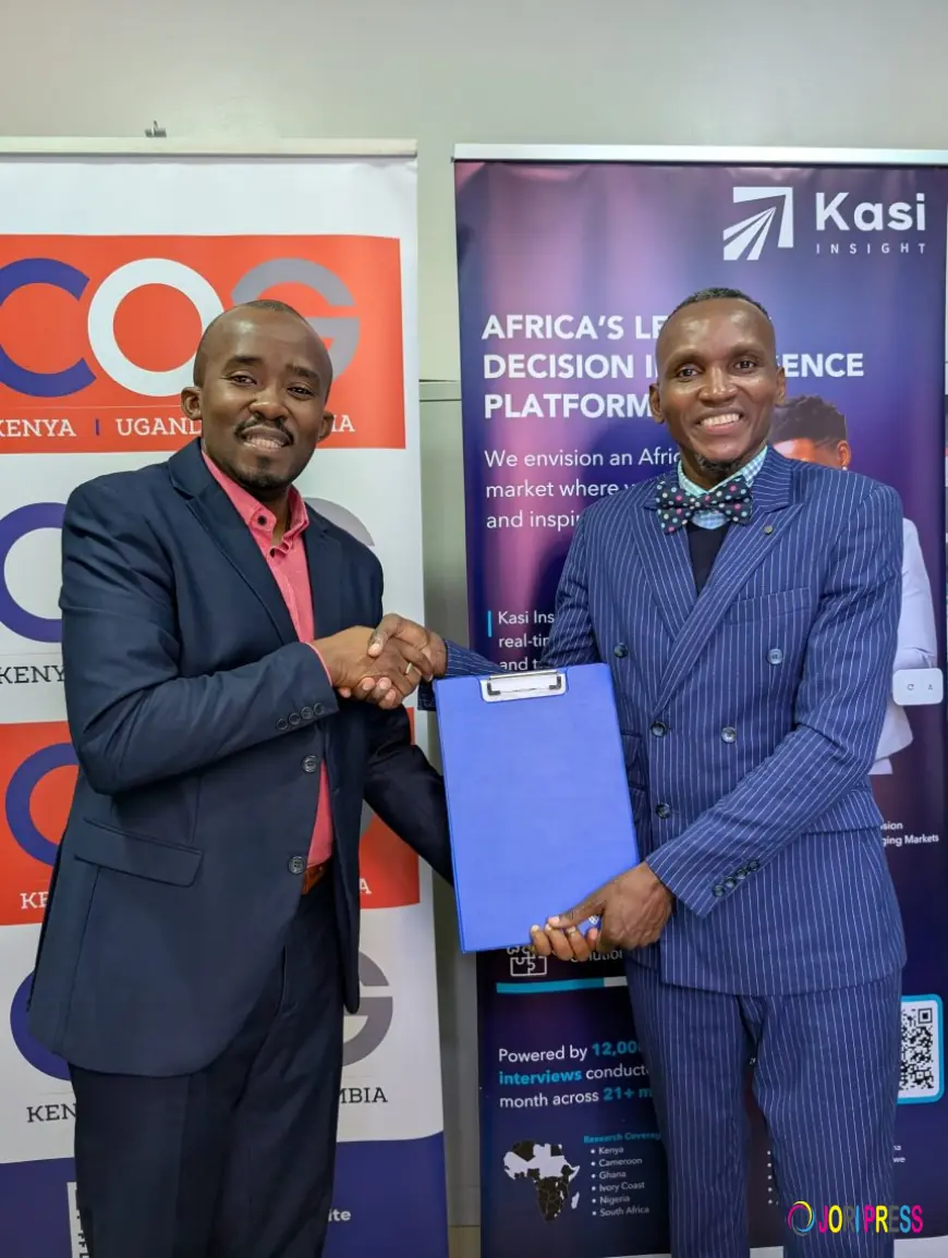 Capital One partners with Kasi Insight for a survey on ESG among Ugandan firms.