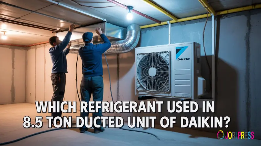 Which Refrigerant used in 8.5 Ton Ducted Unit of Daikin?