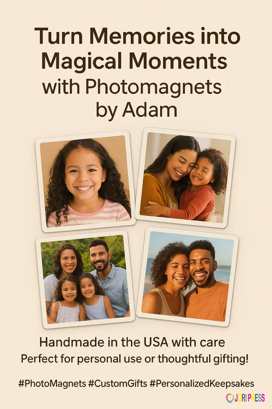 Turn Memories into Lasting Moments with Photomagnets by Adam