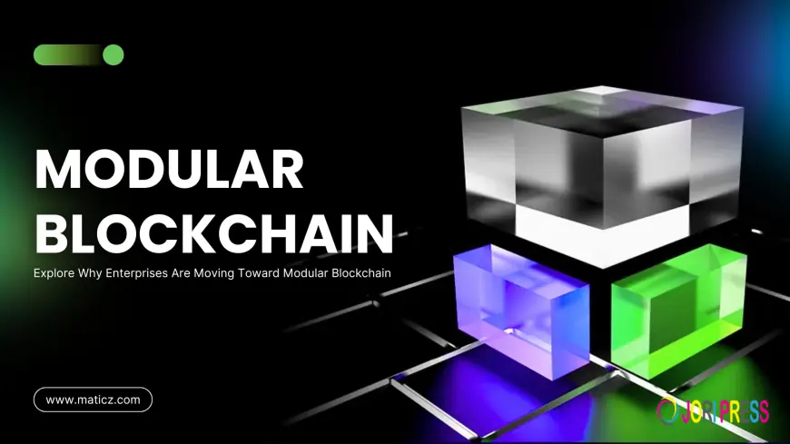 Breaking the Monolith: Why Enterprises Are Moving Toward Modular Blockchain Architecture
