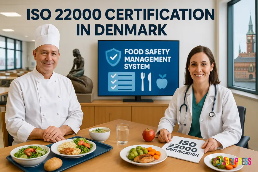 How do consultants help with ISO 22000 certification in Denmark?