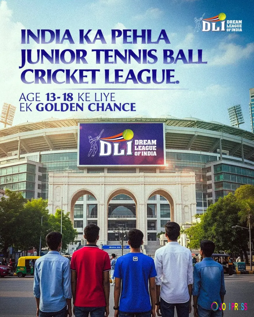India's First Junior Tennis Ball Cricket League