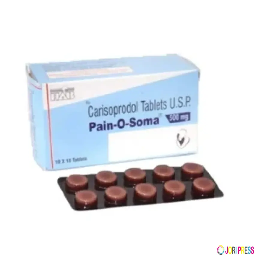 Pain O Soma 500mg: Effective Muscle Relaxant for Pain and Spasms