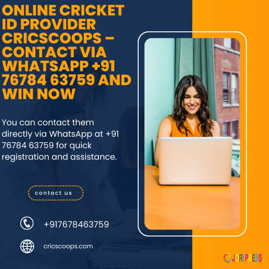 Online Cricket ID Provider Cricscoops – Contact via WhatsApp +91 76784 63759 and Win Now