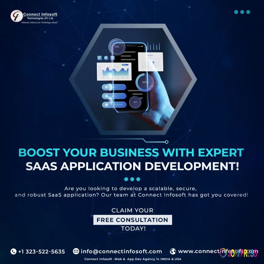 SaaS Application Development Company – Connect Infosoft