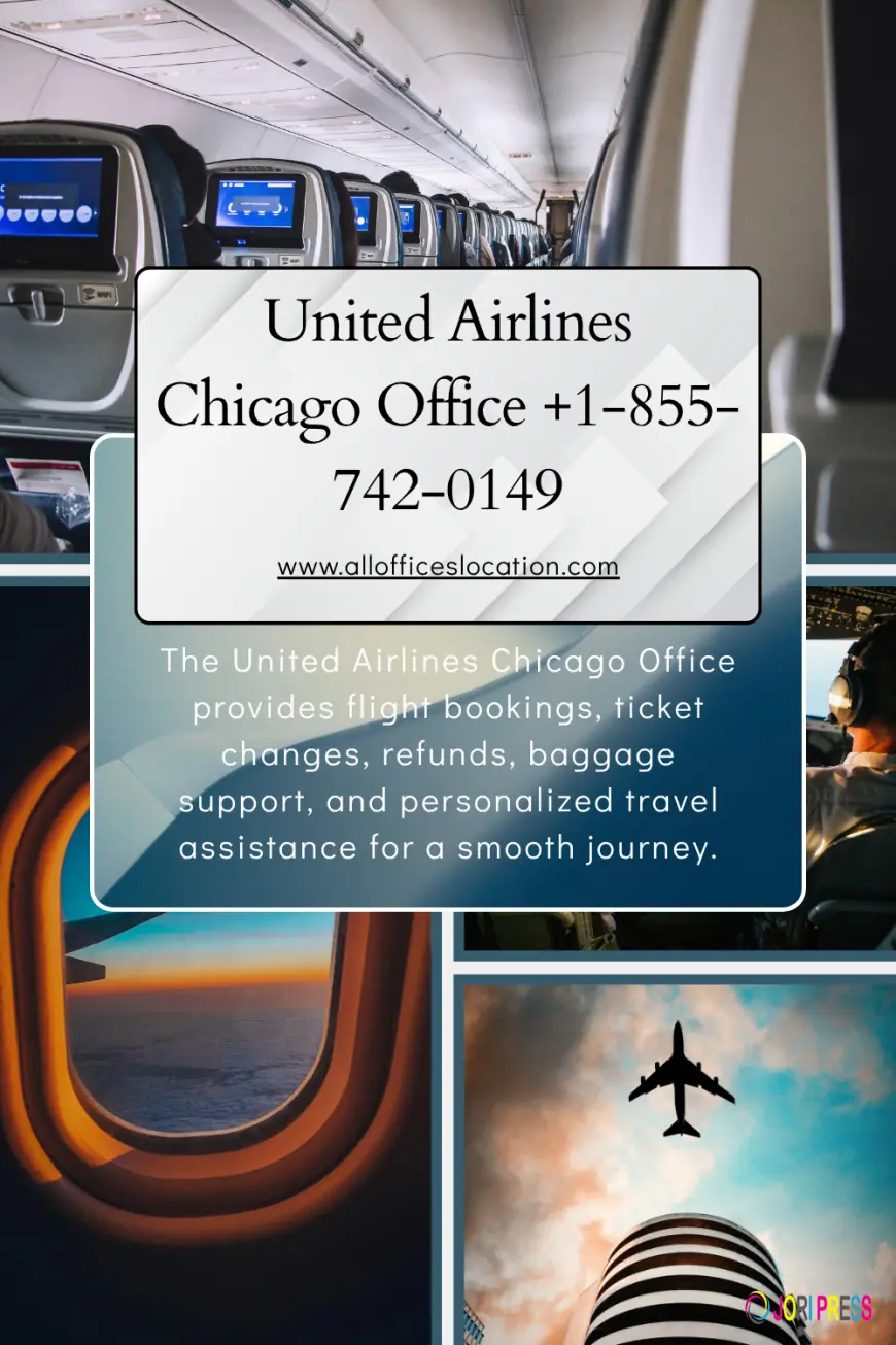 United Airlines Chicago Office +1-855-742-0149