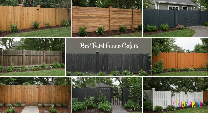 What color is best for a fence?