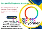 Buy Verified Payoneer Account - 100% Safe, Fast Delivery