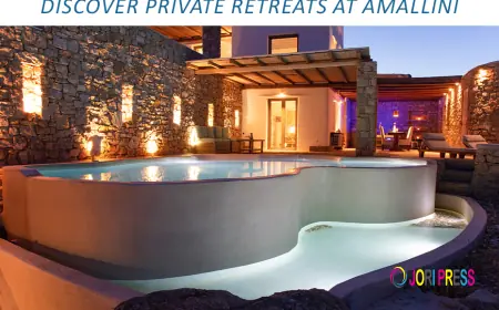 Discover AmalliniSuites: Your Gateway to Luxury Greek Villas with Pools