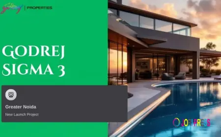 Superior Living Area at Godrej Sigma 3 Greater Noida