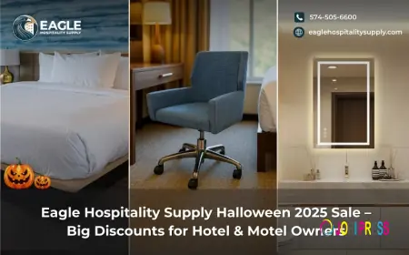 Eagle Hospitality Supply Halloween 2025 Sale - Big Discounts for Hotel & Motel Owners
