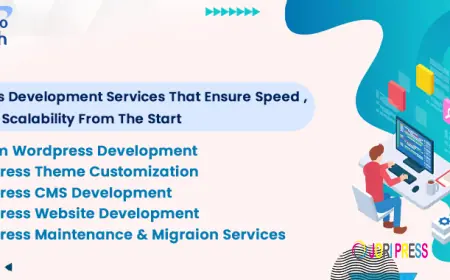 WordPress Development Services That Ensure Speed, Security From the Start