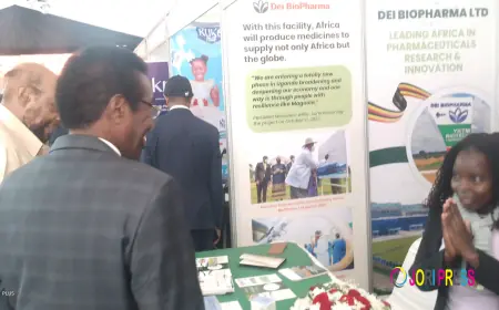 Dei Biopharma’s IVP health products eyes to boost Somalia export at Uganda -Somalia joint exhibition in Kampala.