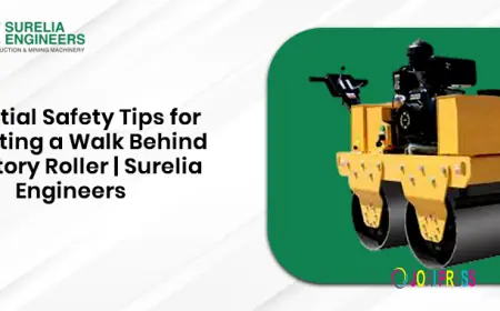 Essential Safety Tips for Operating a Walk Behind Vibratory Roller | Surelia Engineers