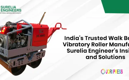 India’s Trusted Walk Behind Vibratory Roller Manufacture – Surelia Engineer’s Insights and Solutions