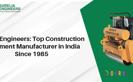 Surelia Engineers: Top Construction Equipment Manufacturer in India Since 1985