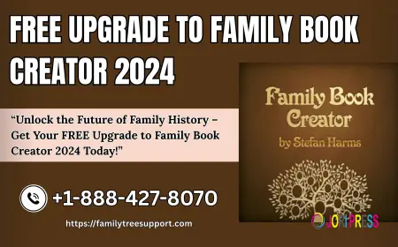 FREE Upgrade to Family Book Creator 2024