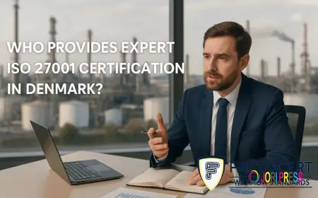 Who provides expert ISO 27001 certification in Denmark?