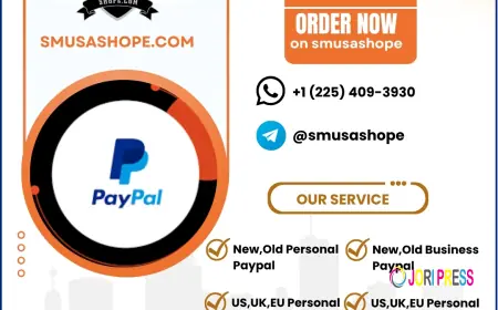 Best Place to Buy Verified PayPal Accounts Online – Smusashope