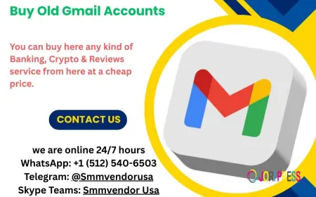Buy Old Gmail Accounts - 100% USA, PVA & Old Accounts