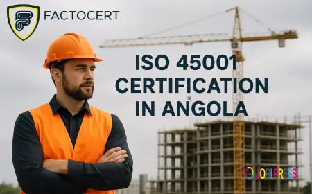 What are the requirements for ISO 45001certification in Angola?